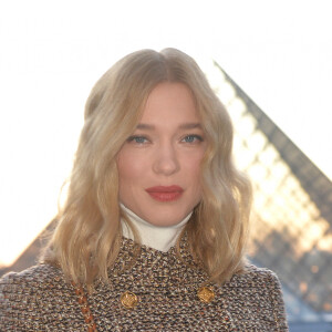 Léa Seydoux - Arrivées au défilé Louis Vuitton collection prêt-à-porter Automne/Hiver 2020-2021 lors de la Fashion Week à Paris le 3 mars 2020. © Veeren Ramsamy-Christophe Clovis/Bestimage  People at Louis Vuitton Fall / Winter 2020-2021 ready-to-wear collection fashion show during Paris Fashion Week on March 3rd, 2020. 