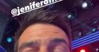 Jenifer et Jean-Pascal Lacoste se retrouvent dans l'émission Touche pas à mon poste. Le 12 décembre 2020.