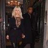 Kanye West et Kim Kardashian quittent leur hôtel pour se rendre au défilé Givenchy à Paris le 8 mars 2015. 