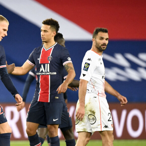 Kylian Mbappé lors du match de football PSG - Lorient (2-0) en ligue 1 Uber Eats au Parc des Princes à Paris le 16 décembre 2020. © FEP / Panoramic / Bestimage