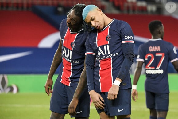 Kylian Mbappé lors du match de football PSG - Lorient (2-0) en ligue 1 Uber Eats au Parc des Princes à Paris le 16 décembre 2020. © FEP / Panoramic / Bestimage