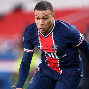 Kylian Mbappé - Match de football en ligue 1 Uber Eats Paris SG - Lyon (0-1) au Parc des Princes à Paris, ce mois-ci. © Philippe Lecoeur / Panoramic / Bestimage 