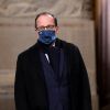 Francois Hollande - Le président de la République, Emmanuel Macron préside la cérémonie de panthéonisation de Maurice Genevoix, au Panthéon, Paris . © Stéphane Lemouton / Bestimage 