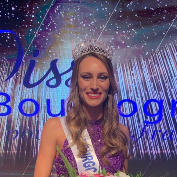 Lou-Anne Lorphelin, sacrée Miss Bourgogne 2020.