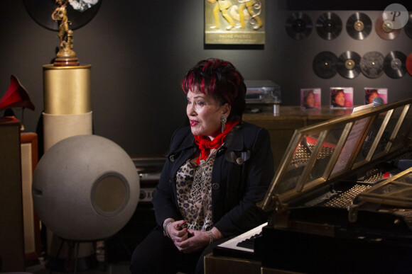 Rika Zaraï - Soirée organisée en l'honneur de Rika Zaraï pour la sortie de son CD "Anthologie" au Phono Museum à Paris le 21 octobre 2019. © Jack Tribeca/Bestimage