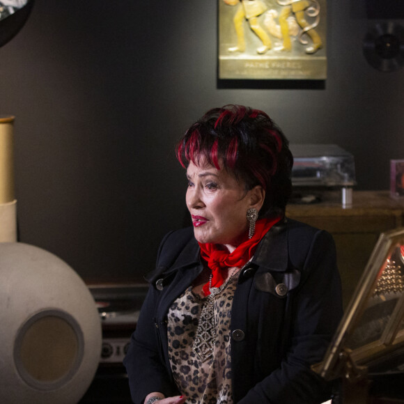 Rika Zaraï - Soirée organisée en l'honneur de Rika Zaraï pour la sortie de son CD "Anthologie" au Phono Museum à Paris le 21 octobre 2019. © Jack Tribeca/Bestimage