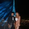 Exclusif - Slimane et Vitaa - Backstage du concert anniversaire des 130 ans de la Tour Eiffel à Paris, qui sera diffusé le 26 octobre sur France 2. Le 2 octobre 2019. © Perusseau-Veeren/ Bestimage 