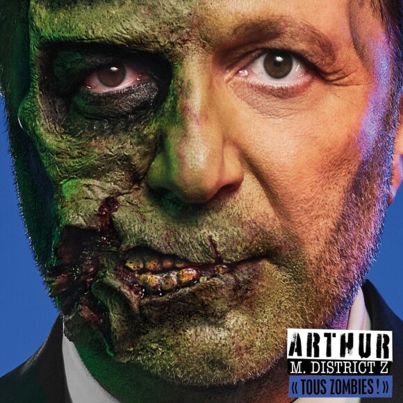 Arthur en couverture d'un supplément de "Technikart" sur "Dsitrict Z".