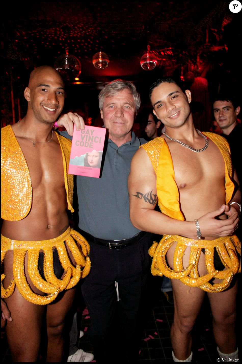 Bruno Masure - Soirée au Banana Café à l'occasion de la sortie de deux livres "Gay Vinci Code" de Pascal Floretto et "La Castafiore" d'Albert Algoud.
