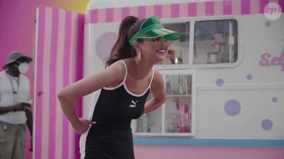 Selena Gomez dans le clip de "Ice Cream", la nouvelle chanson du groupe BLACKPINK, le 23 septembre 2020.