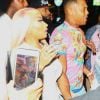 Exclusif - Nicki Minaj, première apparition publique depuis la condamnation pour viol de son frère alors qu'elle et son mari Kenneth Petty arrivent chez M. Jones à Miami le 30 janvier 2020. Le frère de Minaj, J.Maraj, a été condamné à perpétuité avec 25 ans de sureté pour le viol de sa belle-fille.