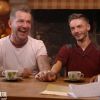Mathieu et Alexandre lors du bilan de "L'amour est dans le pré" le 14 décembre, sur M6