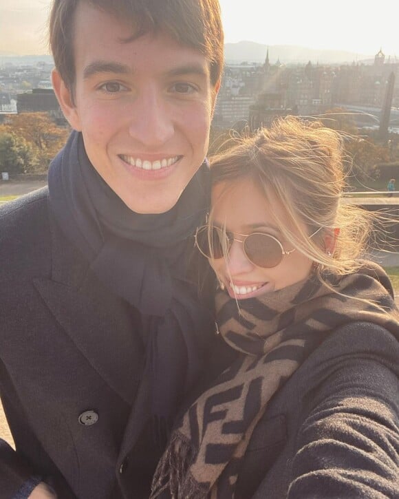 Alexandre Arnault et sa fiancée Géraldine Guyot sur Instagram, 2020.