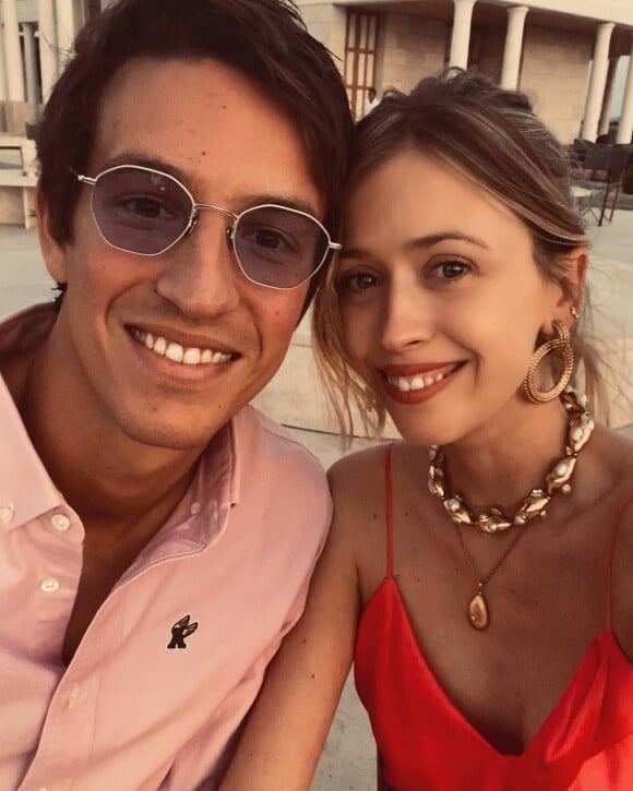 Alexandre Arnault et sa fiancée Géraldine Guyot sur Instagram, 2020.