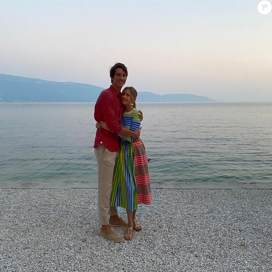 Alexandre Arnault et sa fiancée Géraldine Guyot sur Instagram, 2020.