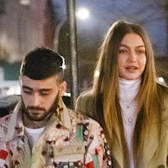 Gigi Hadid et Zayn Malik sont allés dîner au restaurant IL Buco avec B. Hadid et D. Lipa pour l'anniversaire de Yolanda Hadid (la mère de Bella et Gigi) à New York, le 11 janvier 2020. Gigi Hadid et Zayn sont-ils de nouveau en couple?