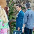Exclusif - Harry Styles sur le tournage du film "Don't Worry Darling" à Palm Springs, le 1er décembre 2020.