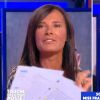 Nathalie Marquay sur le plateau de "Touche pas à mon poste" pour parler de Miss France, le 7 janvier 2021