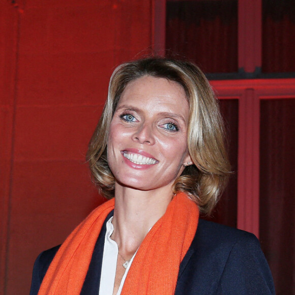 Sylvie Tellier, directrice générale de la société Miss France lors de l'illumination en orange du ministère de l'Intérieur pour symboliser la lutte contre les violences faites aux femmes le 23 novembre 2020. © Panoramic / Bestimage