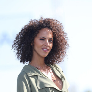 Noémie Lenoir - Défilé L'Oréal Paris 2018 sur la Seine le 30 septembre 2018. © Cyril Moreau / Olivier Borde / Bestimage