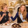 Mathilde Cerf et Camille Cerf ( Miss France 2015) - Anniversaire surprise ( 20 ans) de Miss France 2015, Camille Cerf et de sa soeur jumelle Mathilde au Shangri-La Hotel Paris.