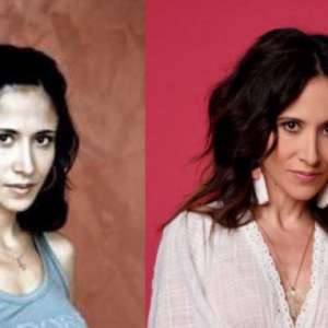 Fabienne Carat dévoile un montage d'elle. Les deux photos ont 15 ans d'écart. Il y a 15 ans elle faisait ses débuts dans "Plus belle la vie".