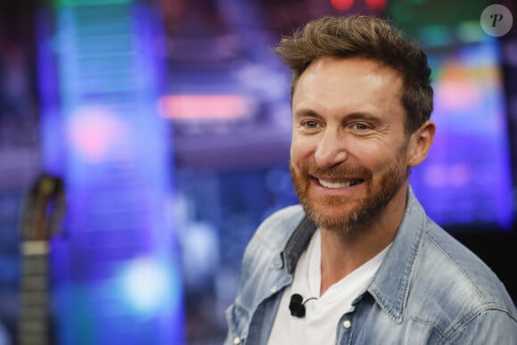 David Guetta sur le plateau de l'émission "El Hormiguero" à Madrid, le 12 septembre 2018. 