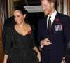 Info - Meghan Markle et le prince Harry, derniers engagements au Royaume-Uni cette semaine - Le prince Harry, duc de Sussex, et Meghan Markle, duchesse de Sussex - La famille royale assiste au Royal British Legion Festival of Remembrance au Royal Albert Hall à Kensington, Londres, le 9 novembre 2019.