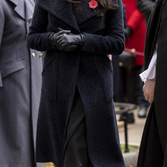 Meghan Markle, duchesse de Sussex, assiste au 'Remembrance Day', une cérémonie d'hommage à tous ceux qui sont battus pour la Grande-Bretagne, à Westminster Abbey, le 7 novembre 2019.