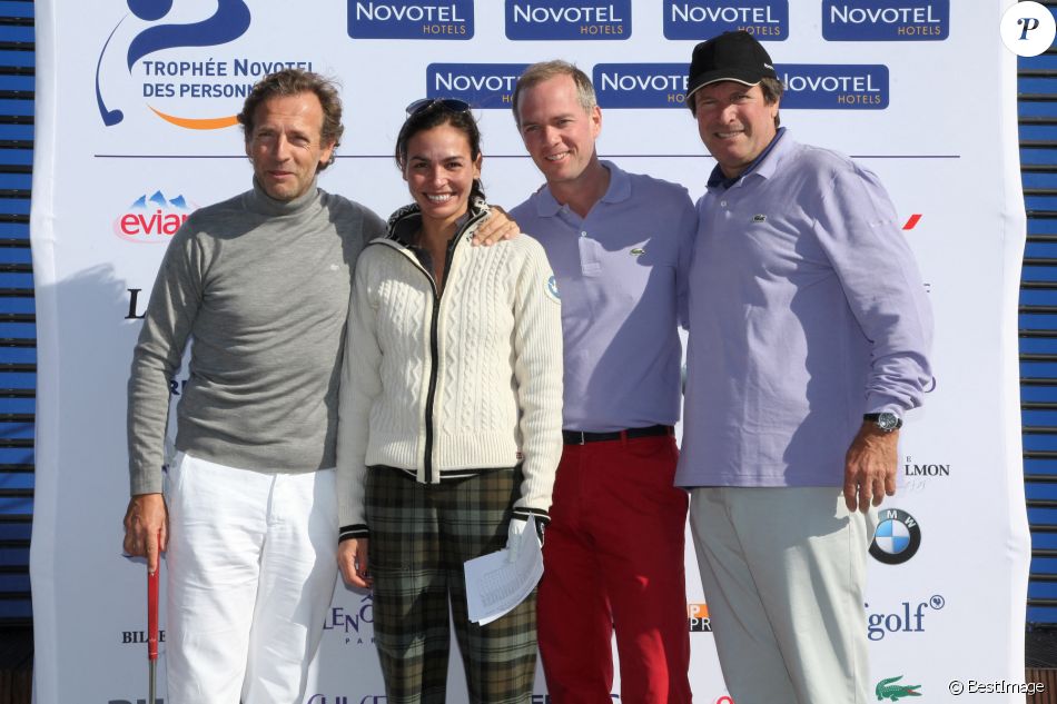 Stéphane Freiss, Inés Sastre, Hubert Auriol et Julien Arnaud en 2011