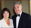 Georges Pernoud et sa femme Monique à la soirée des 7 d'Or à Paris, en 2000.