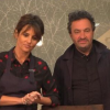 Faustine Bollaert et Yves Camdeborde dans "À table", sur France 2 - 2019