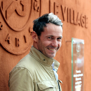 Julien Boisselier - People au village des Internationaux de France de tennis de Roland Garros à Paris, le 31 mai 2014.