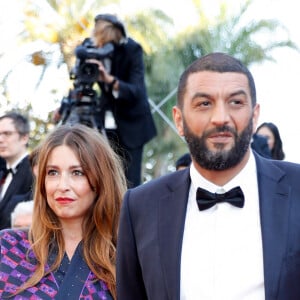 Ramzy Bedia et sa compagne Marion - Montée des marches de la cérémonie de clôture du 70e Festival International du Film de Cannes. Le 28 mai 2017. © Borde-Jacovides-Moreau / Bestimage