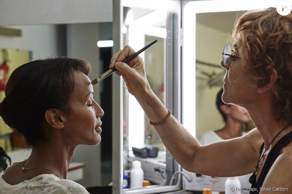 Exclusif - Sonia Rolland sur le tournage de la série "Tropiques criminels" en Martinique diffusée le 22 novembre sur France 2. Le 8 mai 2019. © Sylvie Castioni / Bestimage