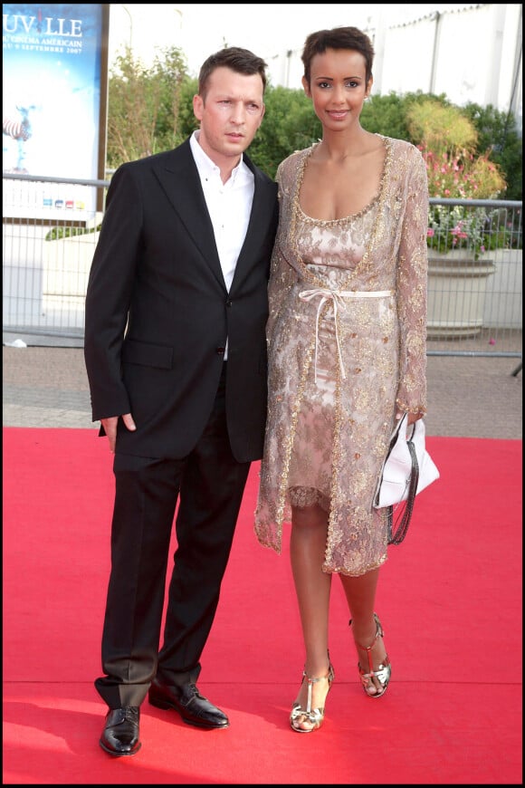 Christophe Rocancourt et Sonia Rolland - Cérémonie de clôture et palmarès du 33e Festival du film américain de Deauville.