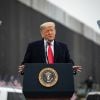Donald Trump s'est rendu au "450ème Mille" du mur à la frontière mexicaine et a prononcé un discours face aux gardes frontières. Le 13 janvier 2021