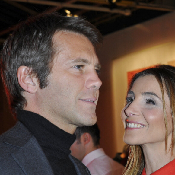 Le Prince Emmanuel-Philibert de Savoie et la princesse de Savoie Clotilde Courau - Soirée "Make Up For Ever" au Palais de Tokyo à Paris le 31 Janvier 2013. 