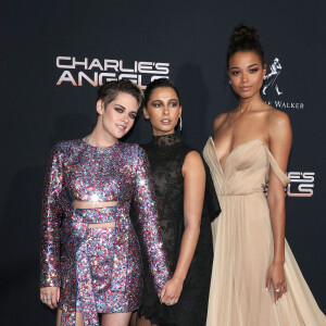 Kristen Stewart, Naomi Scott, Ella Balinska - Les célébrités assistent à la première du film "Charlie's Angels" à Los Angeles, le 11 novembre 2019.