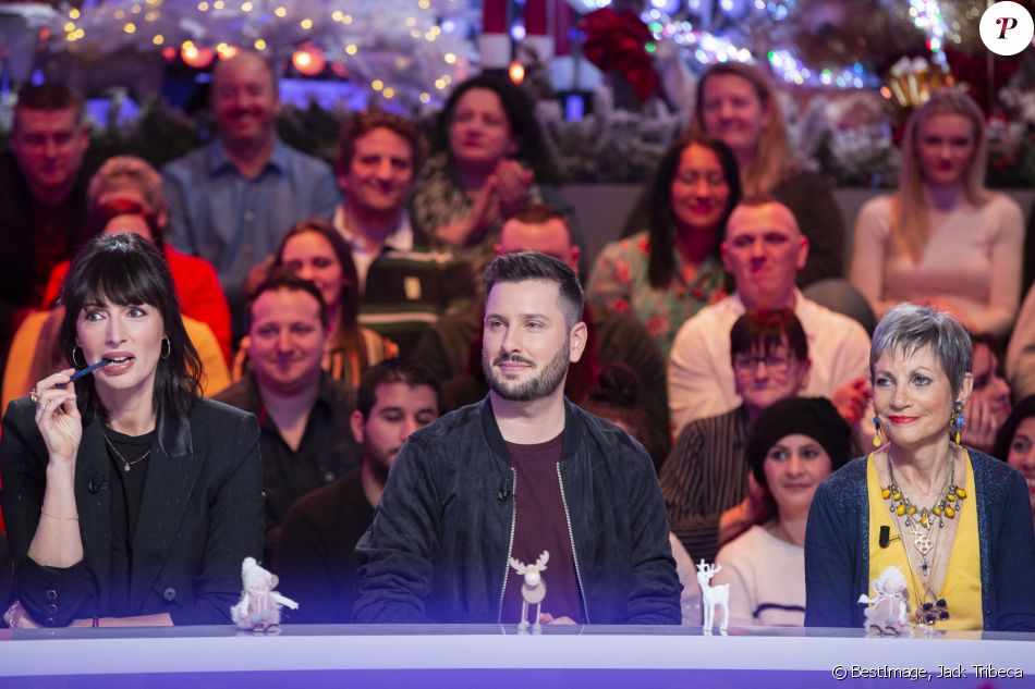 Exclusif - Géraldine Maillet, Maxime Guény et Isabelle Morini-Bosc - Emission TPMP (Touche pas à mon poste !) à Boulogne-Billancourt le 18 décembre 2019. © Jack Tribeca/Bestimage