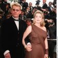  Guillaume Depardieu et Catherine Deneuve - Montée des marches du film "Pola X" au Festival de Cannes en 1999.  