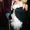  Guillaume et Julie Depardieu - Arrivée au Fouquet's - soirée des Cesars en 2004.  