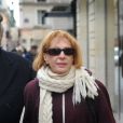  Claude Rich et sa femme Catherine - Obsèques de Bernard Dheran à l'&amp;glise St Roch à Paris. Le 5 février 2012. 