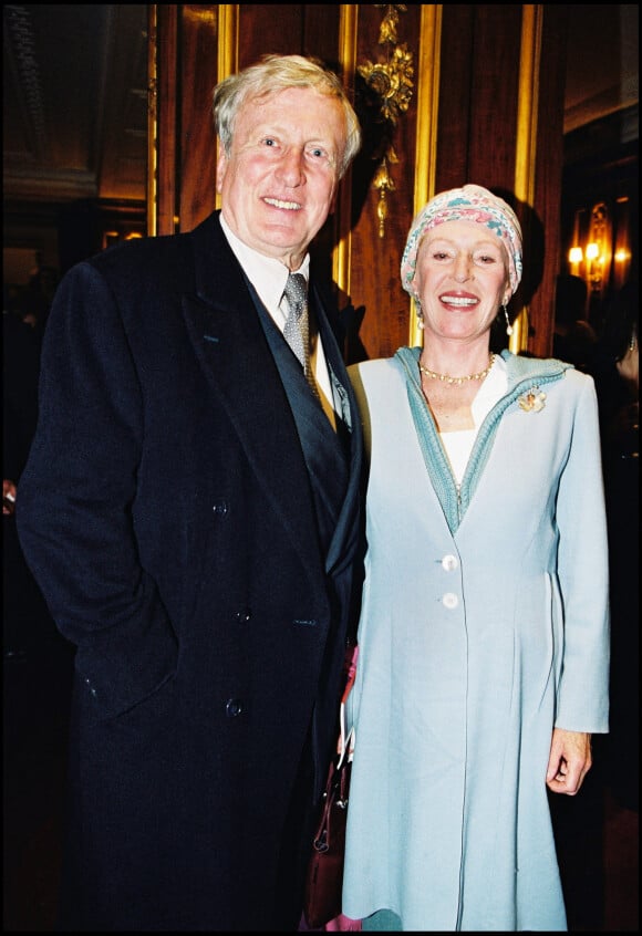 Archives - Claude Rich et sa femme Catherine Rich à la générale de la pièce de théâtre "La jalousie".