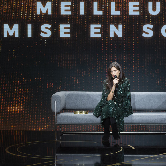Exclusif - Maïwenn Le Besco lors de la 26ème cérémonie des Lumières de la presse internationale 2021, présenté par L.Cholewa et L.Weil sur Canal+, dans les studios Canal+ à Boulogne-Billancourt, France, le 15 janvier 2021. © Moreau-Perusseau/Bestimage