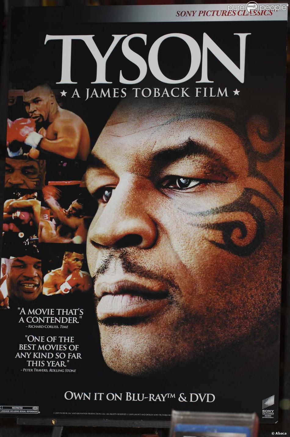 Mike Tyson Films Et Programmes Tv L'affiche du film Tyson - Purepeople