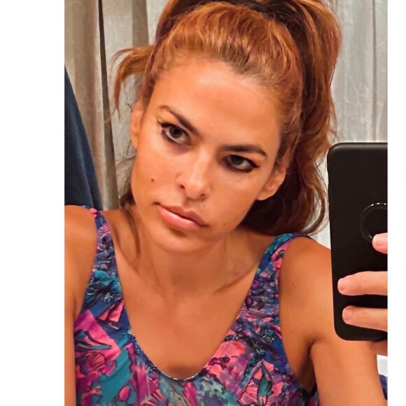 Eva Mendes sur Instagram, août 2020.