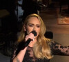 Adele dans l'émission Saturday Night Live à Los Angeles, le 24 octobre 2020 