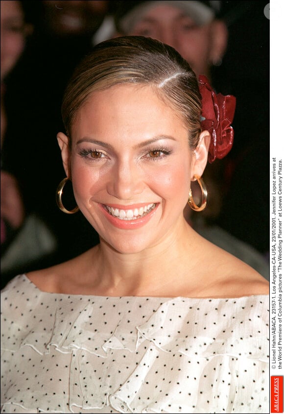 Jennifer Lopez en janvier 2001.