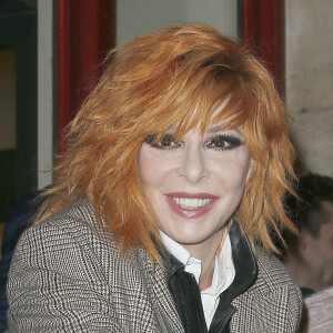 Mylène Farmer - Les célébrités au défilé de mode Haute-Couture printemps-été 2020 "Jean-Paul Gaultier" au théâtre du Châtelet à Paris. © Christophe Aubert via Bestimage